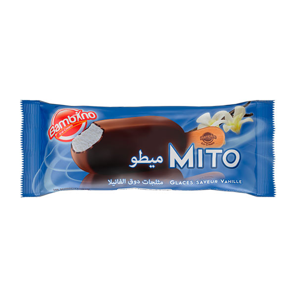 Crème glacée saveur vanille Bambino